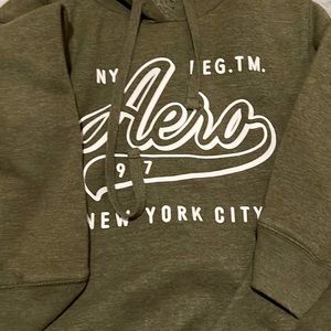 dark green aeropostale sweatshirt